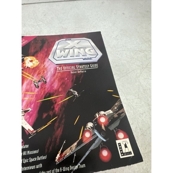 Star Wars X-Wing Prima Offical Strategy Guide ONLY Computer PC 1993 RARE - Picture 3 of 9